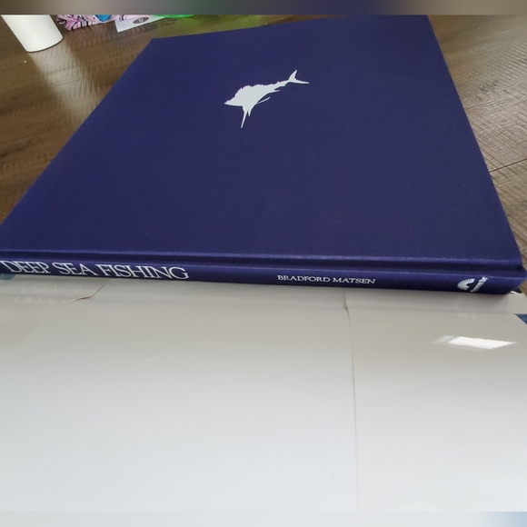 "Deep Sea Fishing The Lure of Big Fish Game" Hardback Table Book, 1994, Vintage - Picture 13 of 16